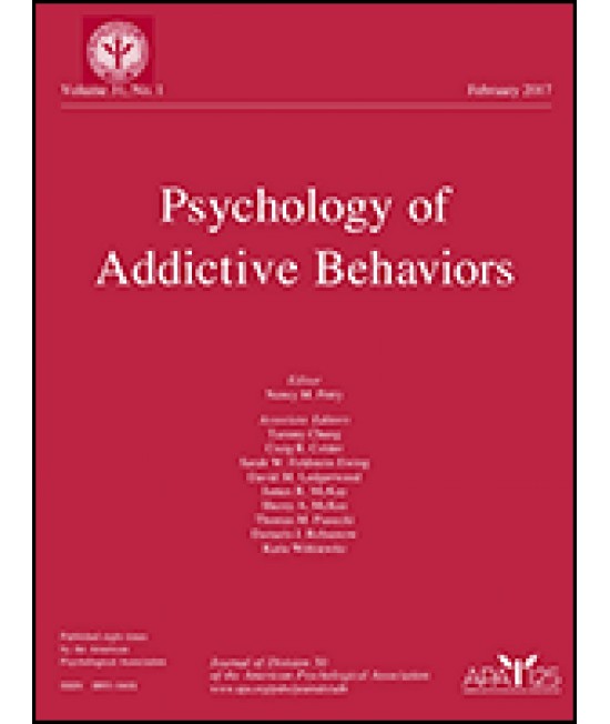 Psychology of Addictive Behaviors