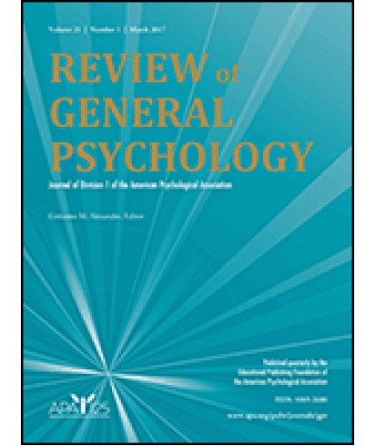 Review of General Psychology