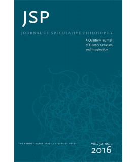 The Journal of Speculative Philosophy