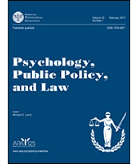 Psychology, Public Policy and Law