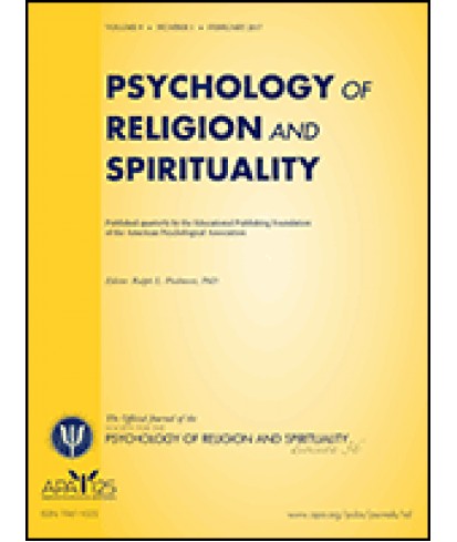 Psychology of Religion and Spirituality 