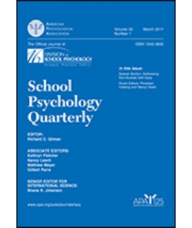 School Psychology Quarterly