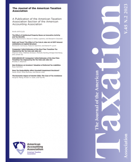 The Journal of the American Taxation Association