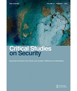 Critical Studies on Security 