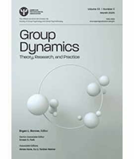 Group Dynamics: Theory, Research and Practice