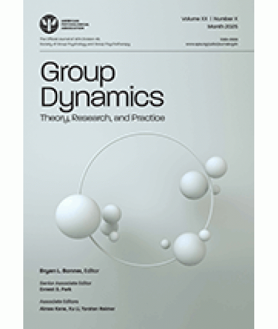 Group Dynamics: Theory, Research and Practice