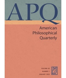 American Philosophical Quarterly