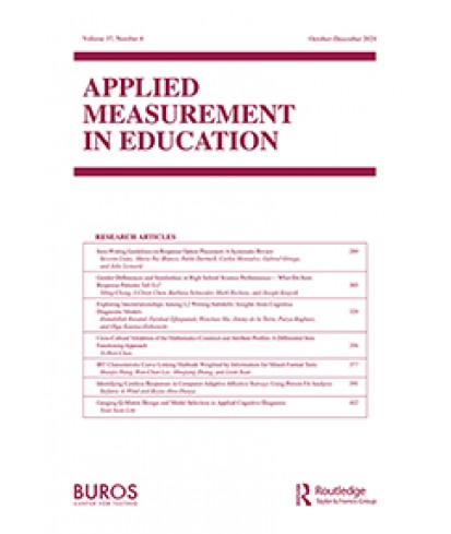 Applied Measurement in Education