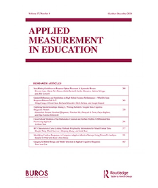 Applied Measurement in Education