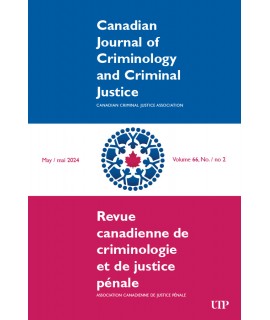 Canadian Journal of Criminology and Criminal Justice