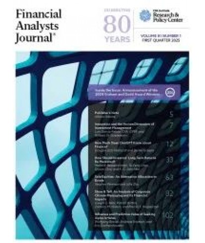 Financial Analysts Journal