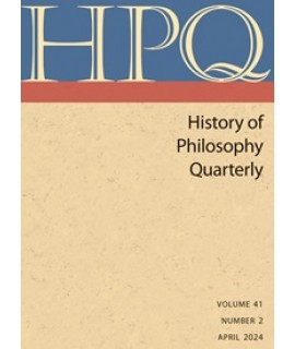 History of Philosophy Quarterly