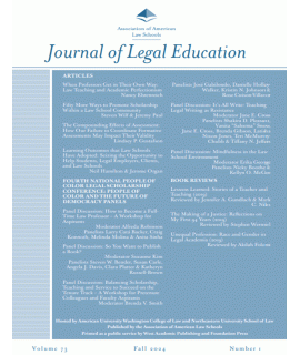 Journal of Legal Education