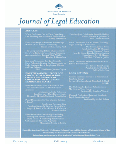 Journal of Legal Education