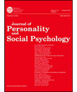 Journal of Personality and Social Psychology