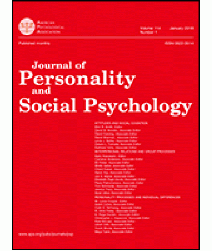 Journal of Personality and Social Psychology