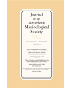 Journal of the American Musicological Society