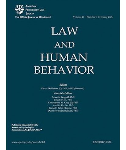 Law and Human Behavior