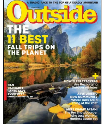 Outside