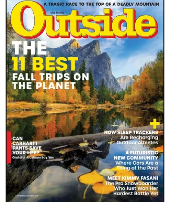 Outside