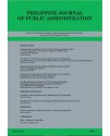 Philippine Journal of Public Administration - Delayed Publication