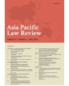 Asia Pacific Law Review