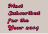 Most Subscribed of 2014